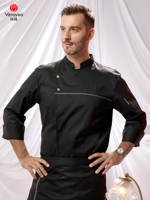 Черный лонгслив