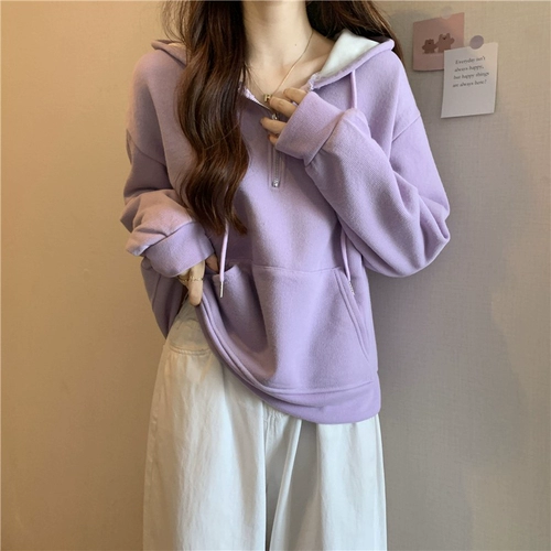 Демисезонная утепленная сексуальная толстовка с капюшоном, оверсайз