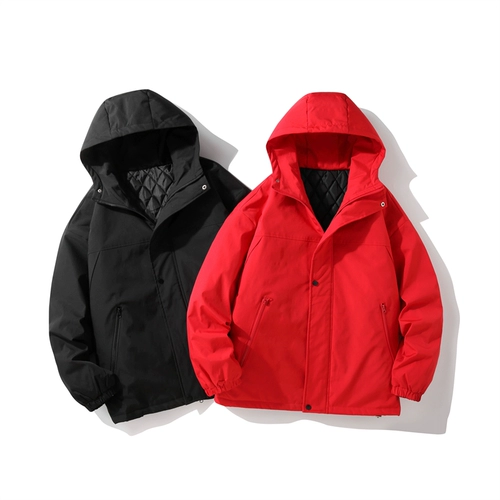 Водонепроницаемая зимняя куртка, увеличенная толщина
