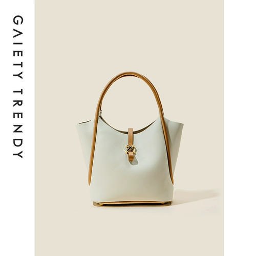 Сумка через плечо, летняя универсальная корзина, ремешок для сумки на одно плечо, коллекция 2022, из натуральной кожи