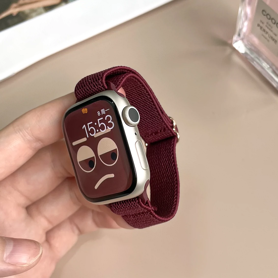 适用于applewatch高山回环表带iwatch8/7/6/5/4/3/2/1/新款SE户外表带