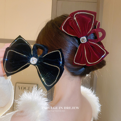 taobao agent Double-sided big red hair accessory for princess, internet celebrity