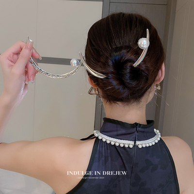 taobao agent Retro advanced Chinese hairpin, modern hair accessory, high-quality style, simple and elegant design