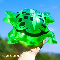 Светящийся зеленый эластичный ремень, воздушный насос, лягушка, 1 шт