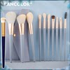 10 Lanyue makeup brush+brush bag+270 concealer brush (random color)