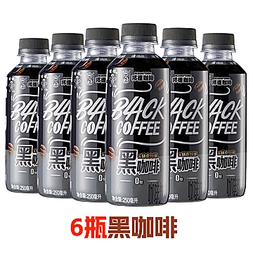 旺旺邦德黑咖啡250ml*6瓶