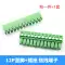 KF2EDG 3.81mm plug-in pcb terminal block pin thẳng ổ cắm pin cong 2P3P4P5P6P7P10P12P cút nối điện nhanh bán cút nối dây điện Cút nối dây điện