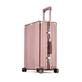 Металлический чемодан, коробка подходит для мужчин и женщин, алюминиево-магниевый сплав, большого размера (20), 24 дюймов