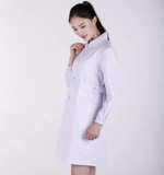 Летняя тонкая длинная униформа врача для работы, рабочая одежда, короткий рукав