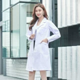 Летняя тонкая длинная униформа врача для работы, рабочая одежда, короткий рукав