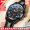 Movement upgrade version - black leather, black face, leather strap + Pixiu + lifetime warranty