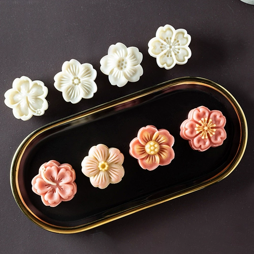 2021 Sakura persimmon mooncake house Mid -Autumn Festival Festival Bean Bean Lak