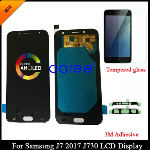 Tested AMOLED Samsung J7 Pro 2017 J730 LCD Display Samsung