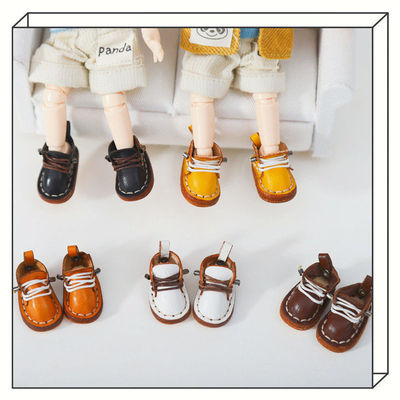 taobao agent OB11 baby shoes handmade leather shoes Holala shoes P9 vegetarian GSC 1/12 points BJD baby shoes