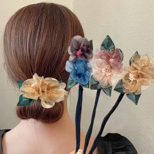 Заколка для волос, ретро элегантный аксессуар для волос, коллекция 2022, популярно в интернете