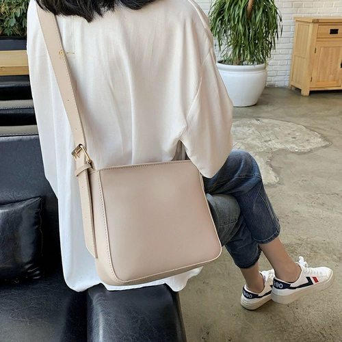 Сумка через плечо, универсальная ретро брендовая сумка на одно плечо, изысканный стиль, 2020, в корейском стиле