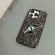 Dragon Eye Textured Charcoal Teal Fantasy Phone Case for iPhone 17, 16, 15, 14, 13 and 12
