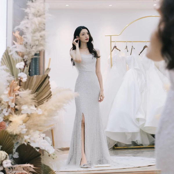 Сексуальное приталенное свадебное платье, вечернее платье для невесты, эффект подтяжки