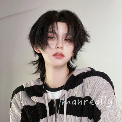 taobao agent Monuine and fake men and women universal short hair Zhengtai Geosher Holding the top of the daily Korean version of the handsome face boys