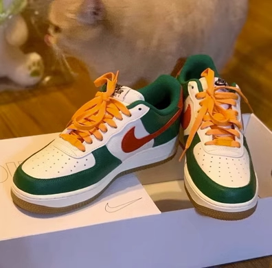 Кроссовки Nike, Nike Air Force 1, красные спортивные свадебные кроссовки для мужчин и женщин для отдыха, на заказ, для любимого