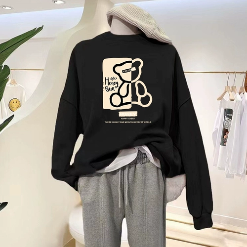 Осенний свитшот, куртка для отдыха, тонкий демисезонный утепленный комплект, коллекция 2022, в корейском стиле