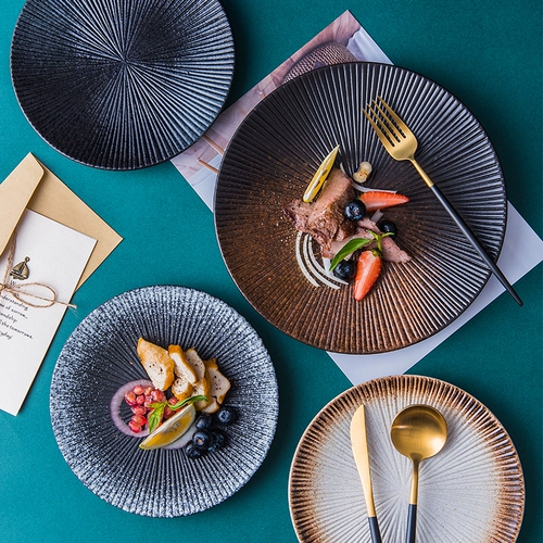 Обеденная тарелка домашнего использования, японская посуда, коллекция 2021