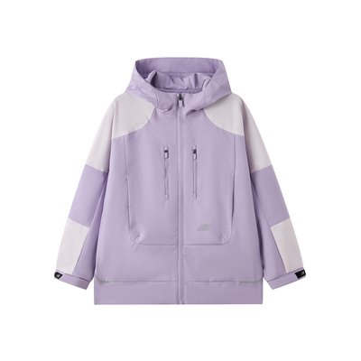 New Balance nb童装男女儿童2025新款加绒撞色外套夹克ND7AF3Z153