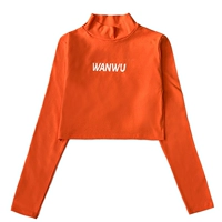 Wanwu Orange Phin Top