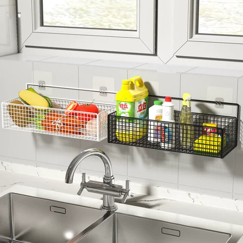 Положите чесночный имбирь, кухня для хранения чеснока, настенная стена с стеной на стене.