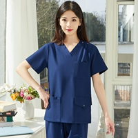 Тонкий, синий, короткий рукав