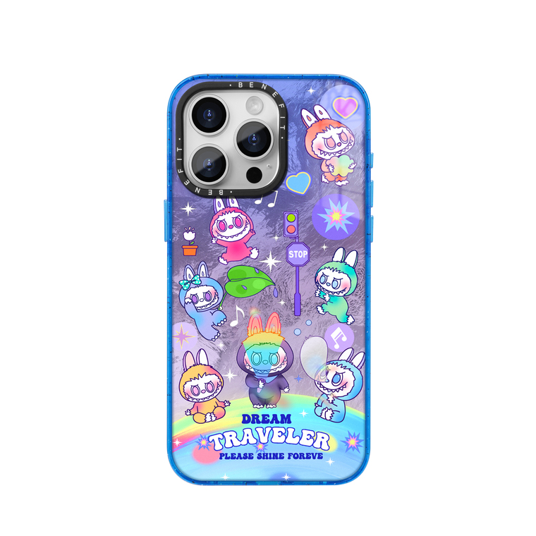 Labubu Dream Traveler Cute Pro/Plus/Max/Air – 17, 16, 15, 14, 13 iPhone Case