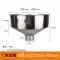 Phễu nhựa Phễu inox 304 có bộ lọc Phễu PP nhựa Phễu phòng thí nghiệm Phễu hình tam giác kháng axit và kiềm lớn miệng hẹp miệng rộng rò rỉ dầu Đóng gói lại nhỏ bổ sung chất lỏng Phễu lớn dep mang trong nha