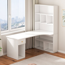 Угол стола 转角书桌双人电脑桌台式家用学生写字桌简约办公桌卧室l型拐角桌