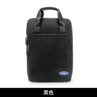 Черный складной дизайнерский рюкзак, противоударный чемодан