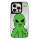Ripndip Lord Nermal Devil Cat Alien Trendy Fashionable Phone Case for iPhone 17, 16, 15, 14 and 13