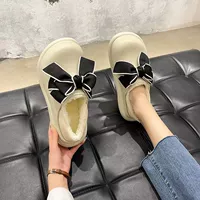 С бантиком, бежевый, черный