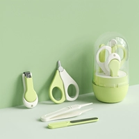 Прозрачный зеленый комплект, 4 шт