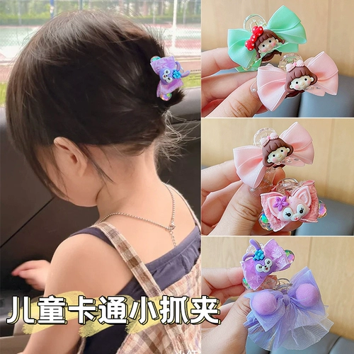 Детская маленькая заколка-крабик, заколка для волос для принцессы, шпильки для волос, детский аксессуар для волос