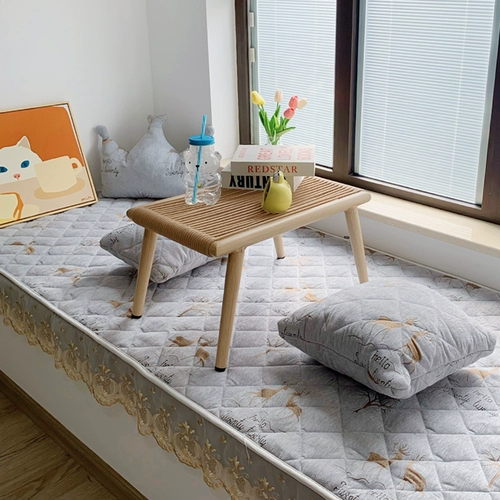 Чистое красное заливное окно подушка окна Window Four Seasons Общее европейское стиль балкона подушка легкая роскошная ветра высокая настройка подушки татами