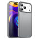 Matte Dark Gray Rectangular Camera Housing Phone Case for iPhone, Galaxy, Pixel, Xiaomi, Sony, Motorola