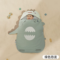 Зеленый динозавр, спальный мешок, одеяло, бандаж пупочный, «три в одном»