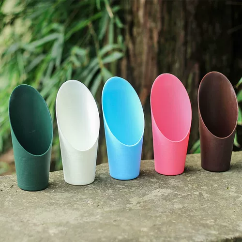 Круглая трубка лопата многодушная лопата садовая бочка лопата пластиковая лопата, семейная посадка овощных цветов и наполнение почвенного инструмента