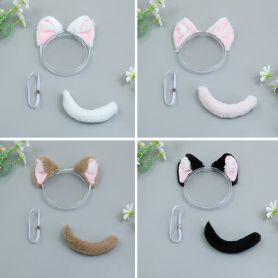 taobao agent Set, cotton plush doll, hair accessory, 20cm