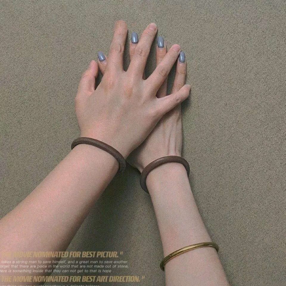 Goros高桥吾郎一生之环手镯手环配饰 S皮皮环枥男女手作日系复古