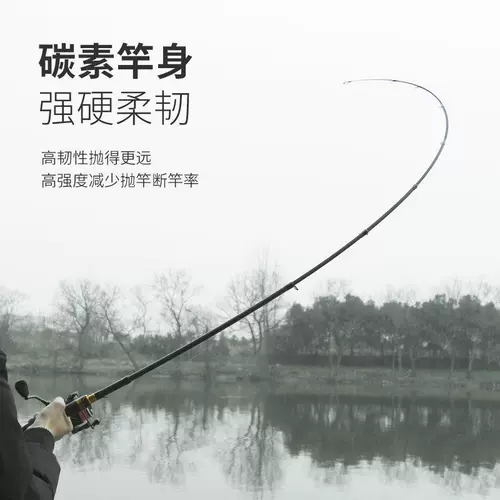 Дэн Ган рекомендует карбоновую рукоятку для ружья с прямой ручкой, удочку для приманки с коротким сечением, портативную вибрирующую телескопическую удочку для приманки, удочку для дальней ловли.