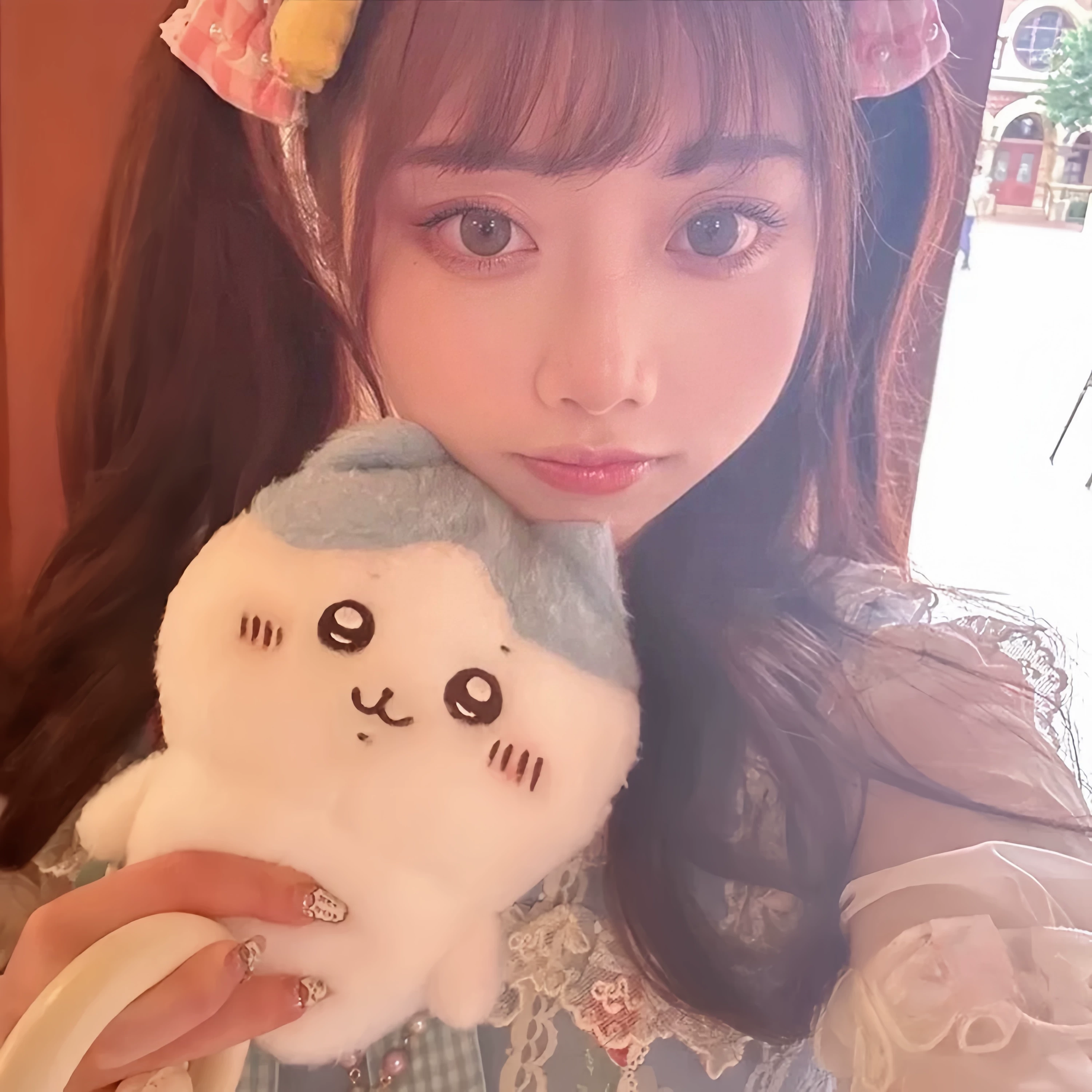 Себелюбивый медведь чиикава, сотрудничество с Sanrio, милый кукольный Джиийи Сяохачхи Усаки, 20 см, подвеска-д doll