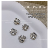 Со стразами, белый, со снежинками