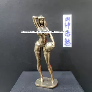 [12厘米纯铜妈见了打手办性感美女宅男动漫二次元宅男足球宝贝女郎]