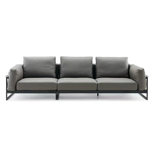 Дизайнерский кожаный диван для отдыха, воловья кожа