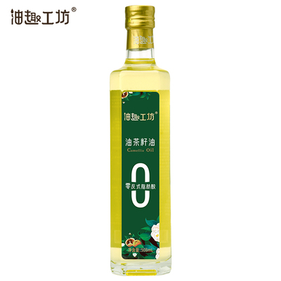 0零反式脂肪酸5L纯正山茶油一级食用茶籽油家庭装物理冷榨